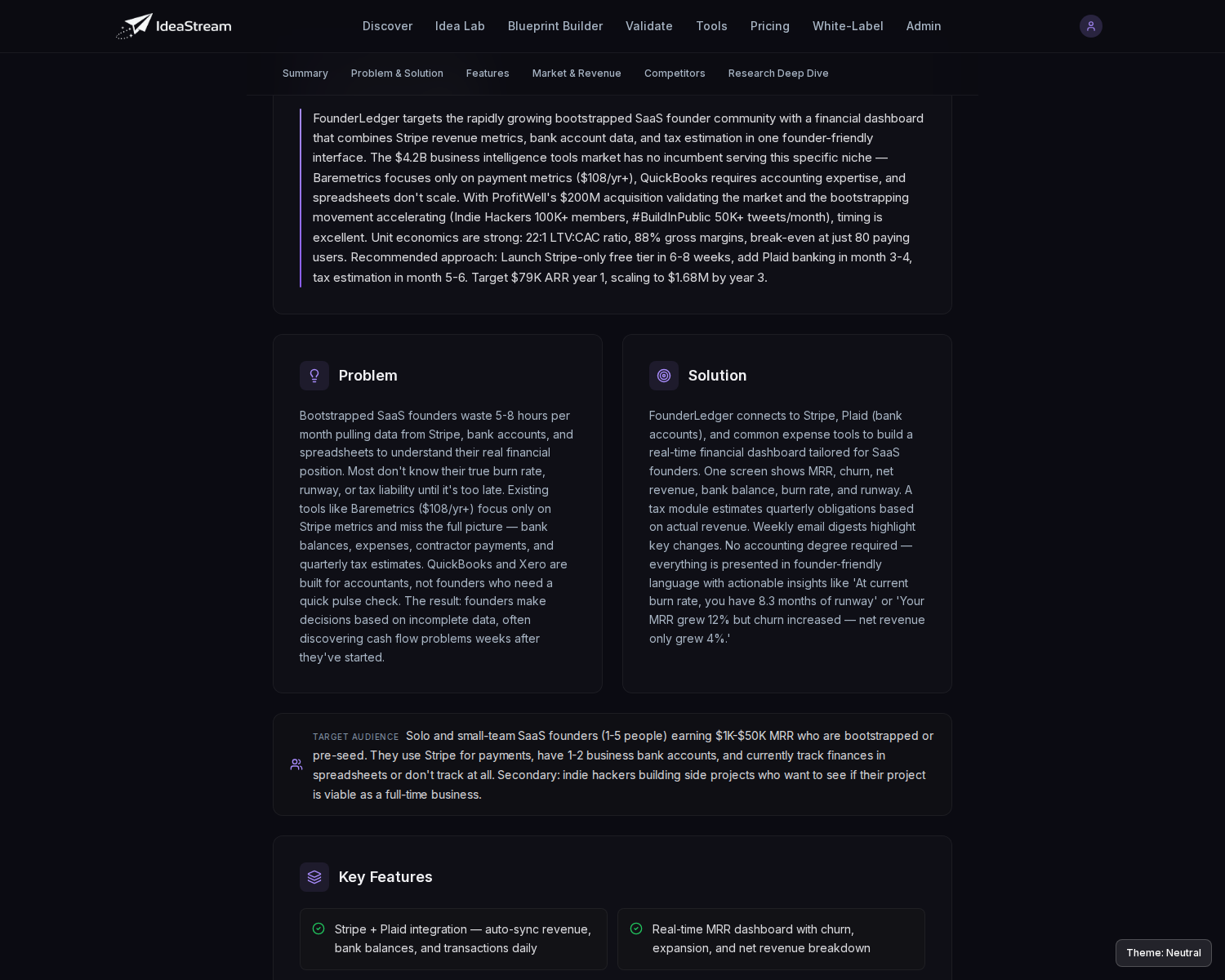 IdeaStream AI — skärmbild 3